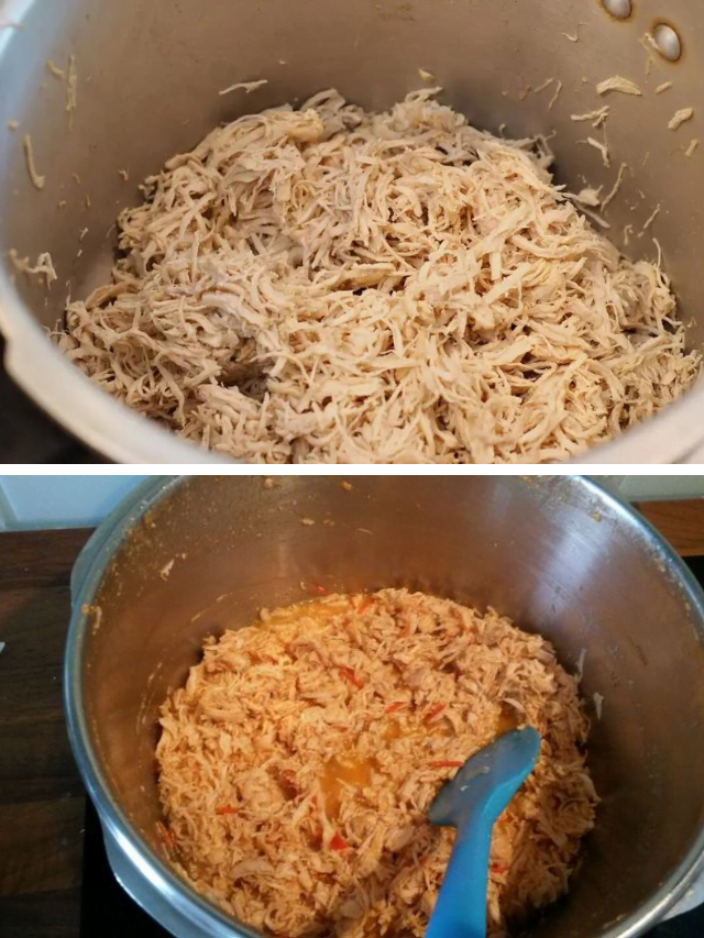 FRANGO DESFIADO NA PANELA DE PRESSÃO 2