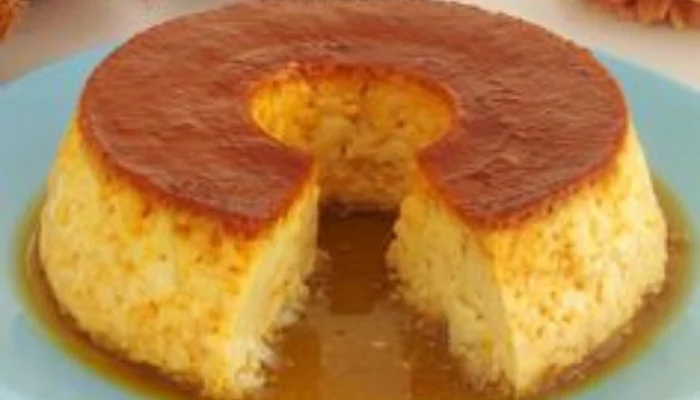 1 Delicioso Pudim de Leite Condensado com Creme de Leite