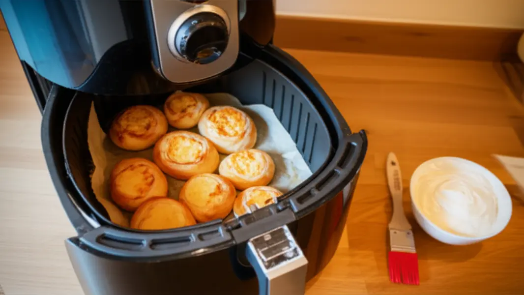 Por que escolher a Airfryer para fazer Cheese Danish