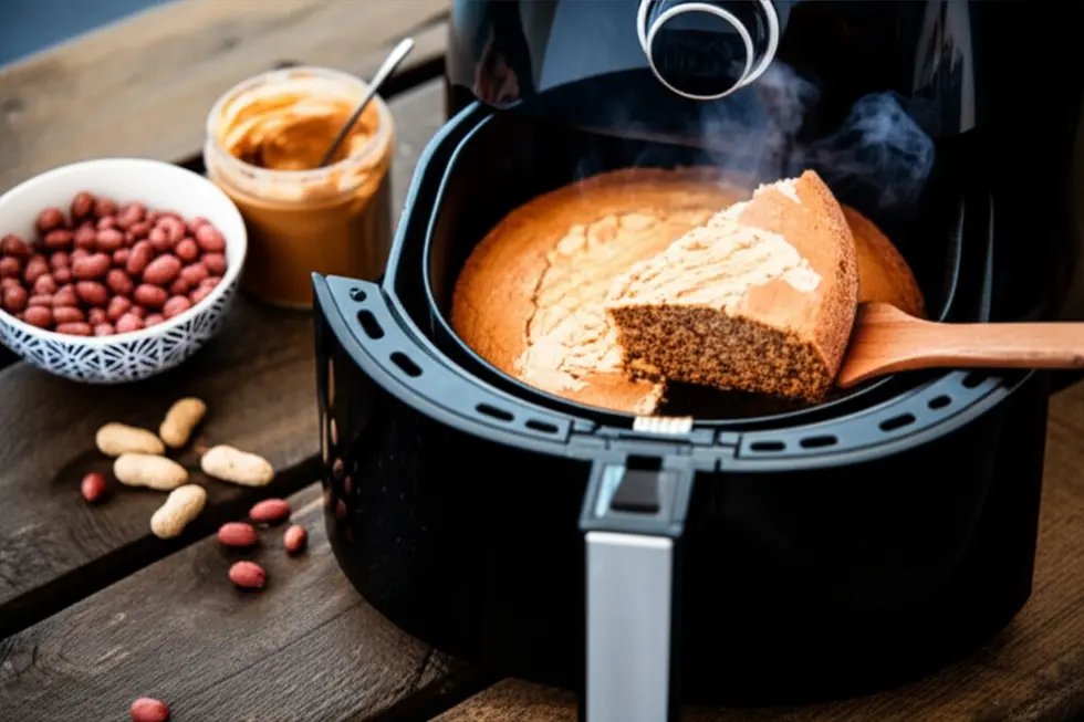 Por que escolher bolo de amendoim na air fryer