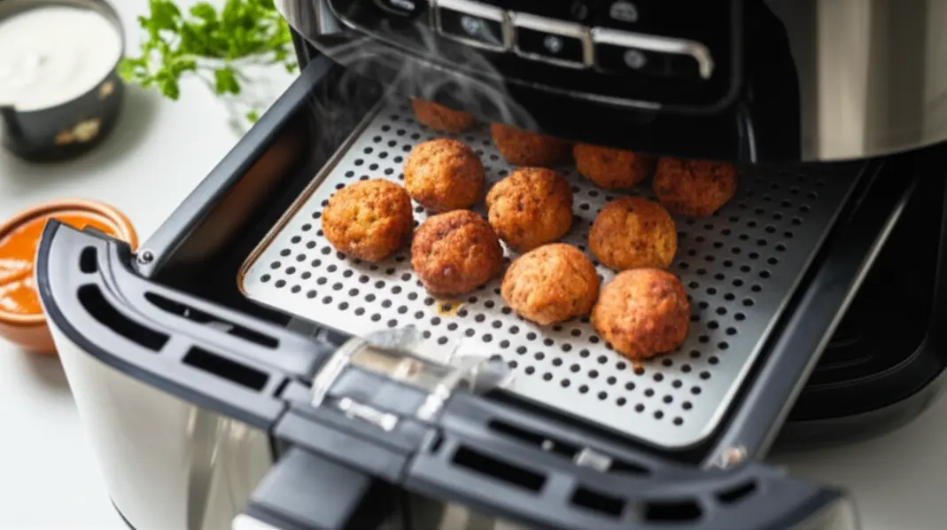 Por que a Airfryer é Ideal para Bolinhos de Linguiça e Como Evitar Erros Comuns