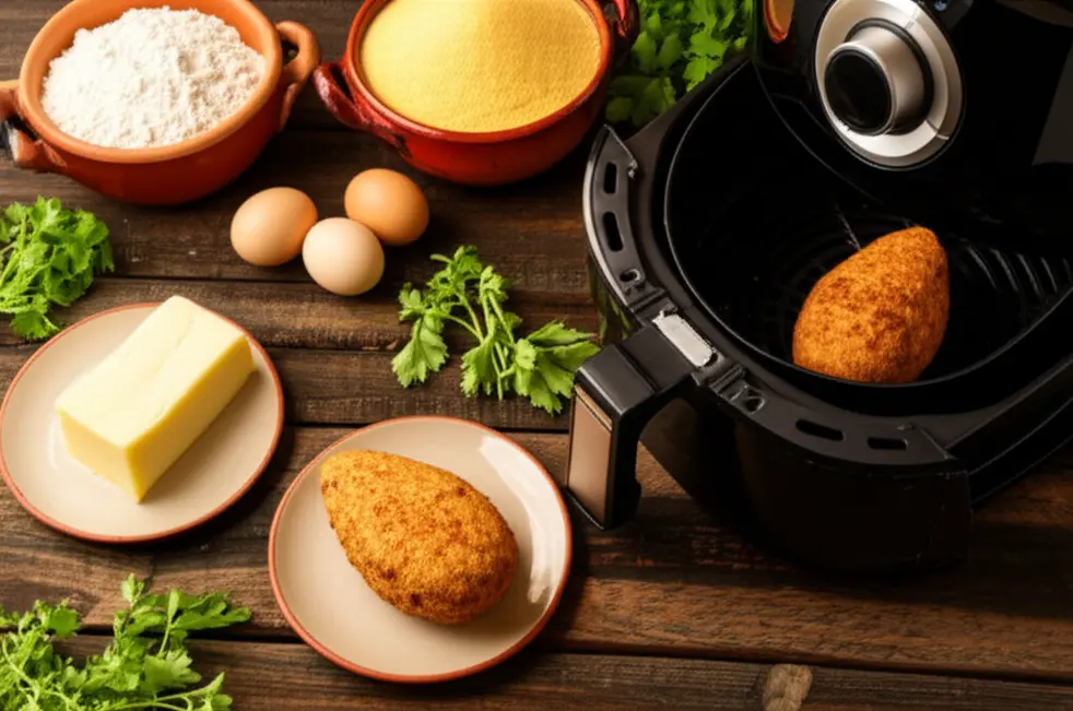 Raízes e técnica: Entendendo o bolinho caipira antes de usar a Airfryer