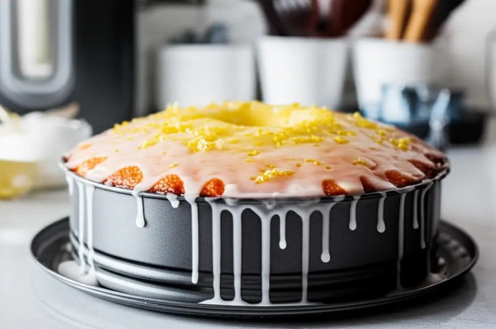 Receita passo a passo Bolo de Limão na Airfryer em 30 minutos