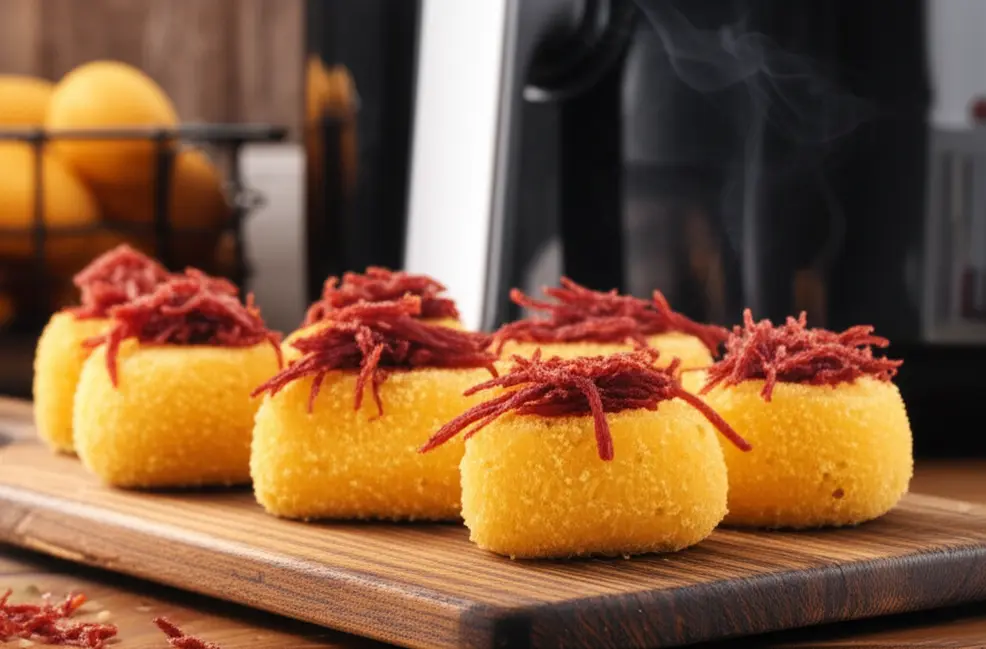 Por que usar a Airfryer para bolinho de mandioca