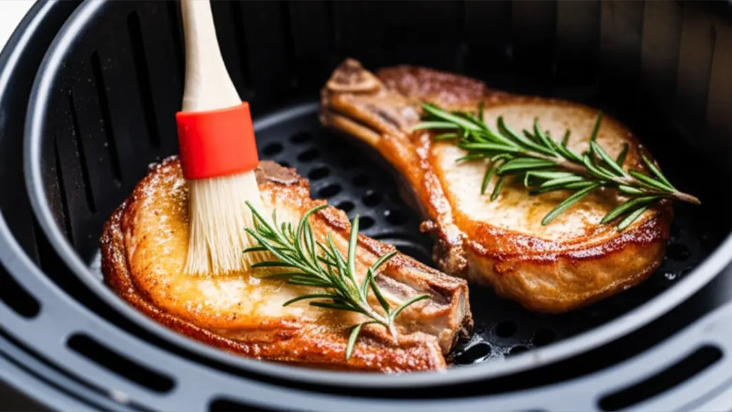 Receita passo a passo para bisteca suculenta na Airfryer