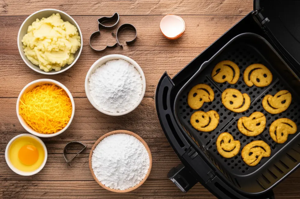 Receita Fácil de Batata Sorriso Caseira na Airfryer Passo a Passo