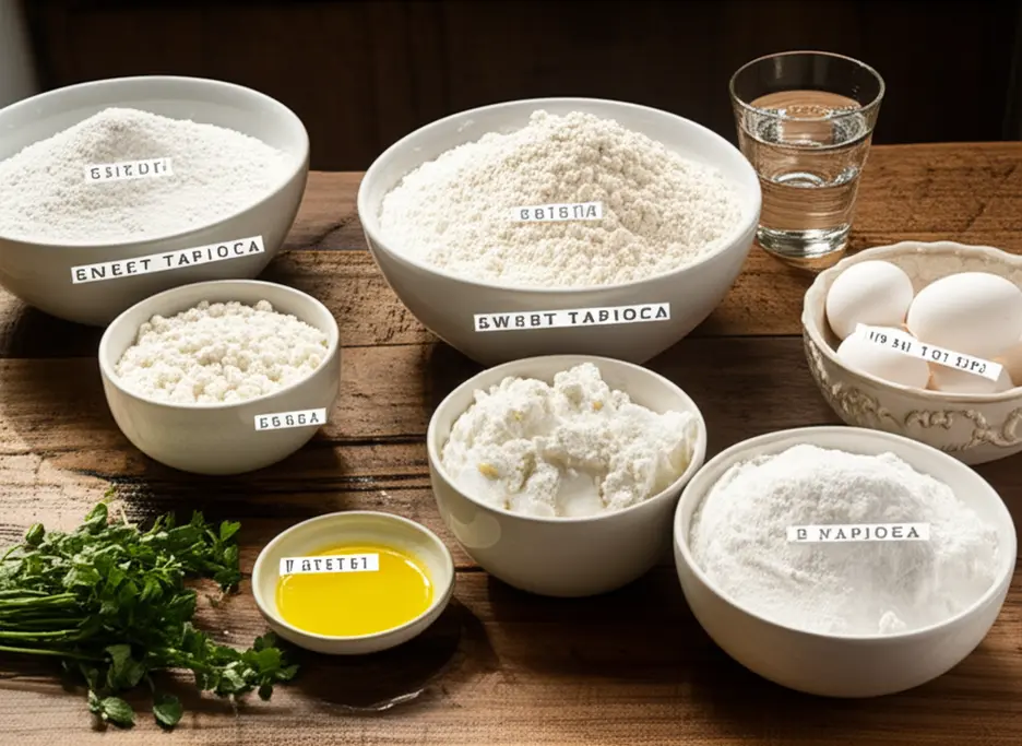 Entendendo os ingredientes para crocância e leveza