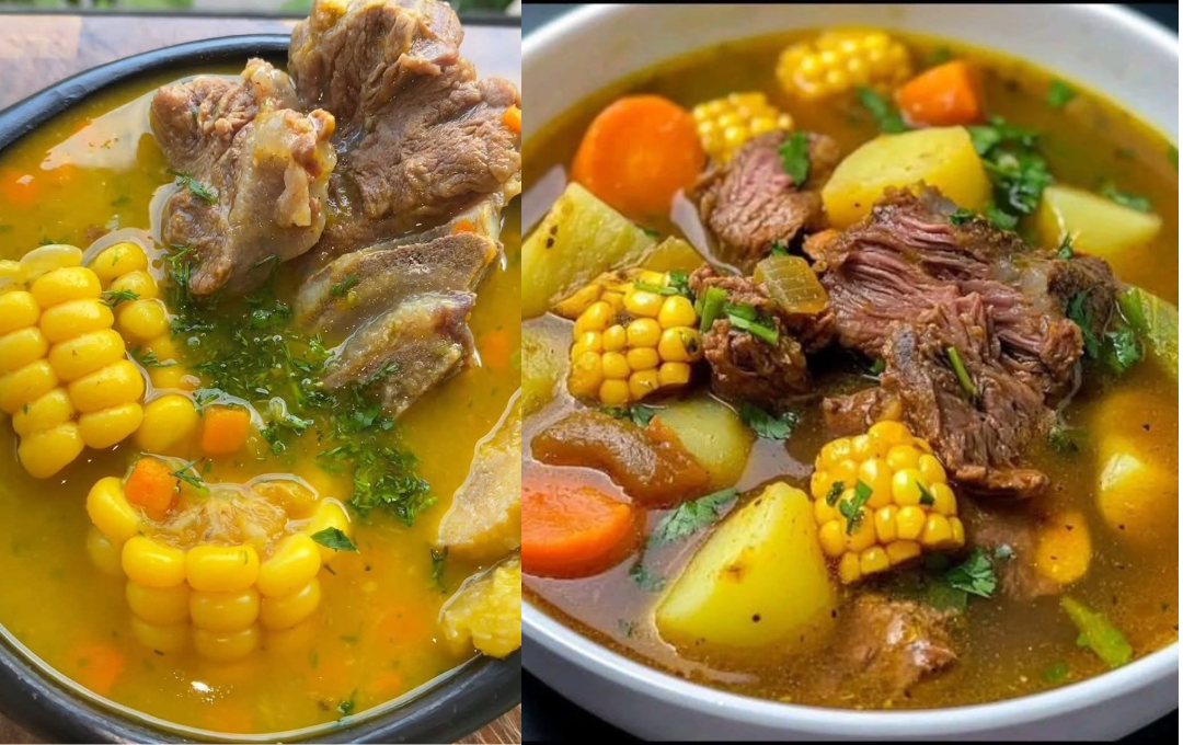 Quando faço esse Sancocho de Carne Colombiano, o pessoal aqui em casa me chama de Mestre da Panela