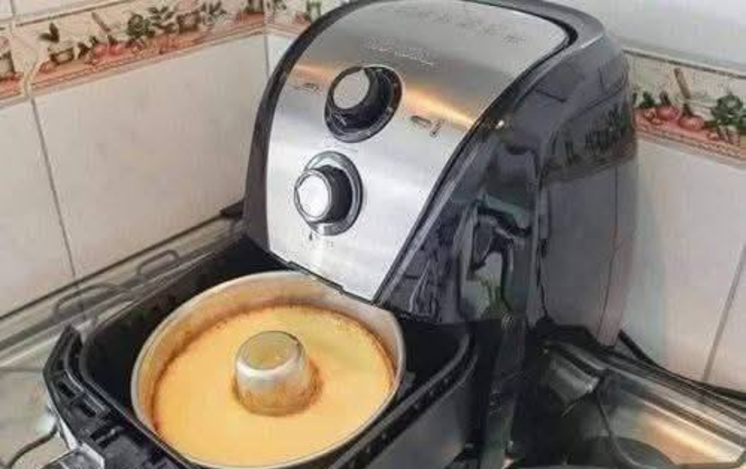 Pudim Na Airfryer Super Cremoso Que Fica Pronto Mais Rápido E Sem Complicação