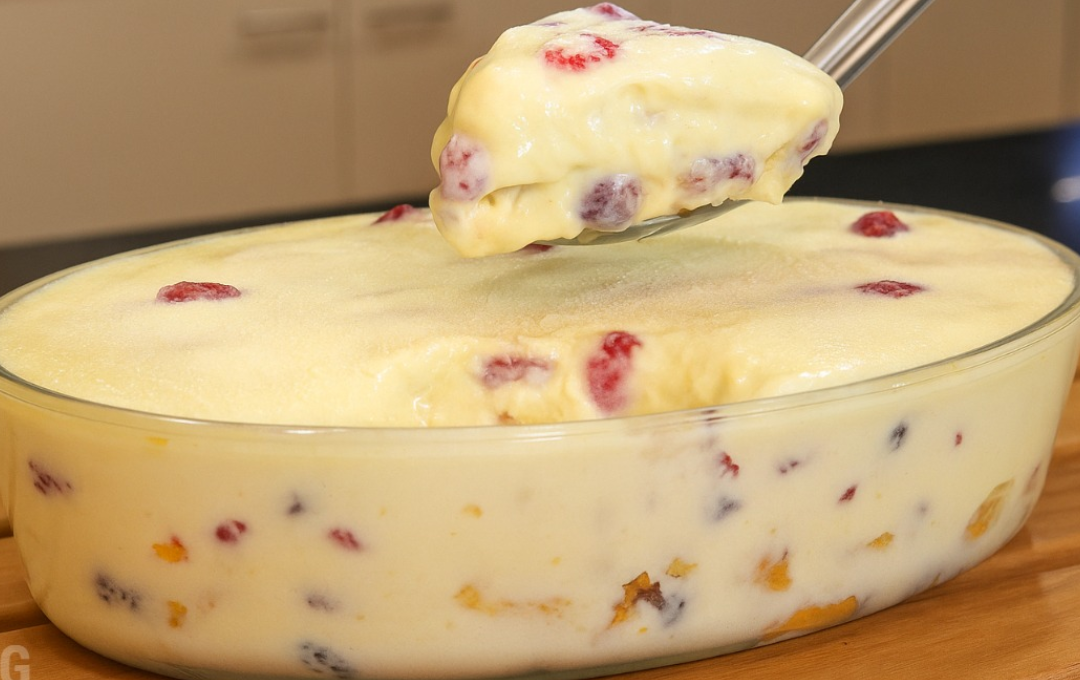 Pavê Natalino De Frutas Cremoso Que Fica Ainda Melhor No Dia Seguinte