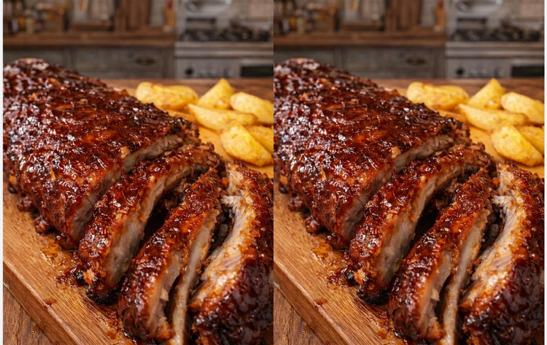 Costelinha De Porco Assada No Mel Que Fica Macia Por Dentro E Douradinha Por Fora