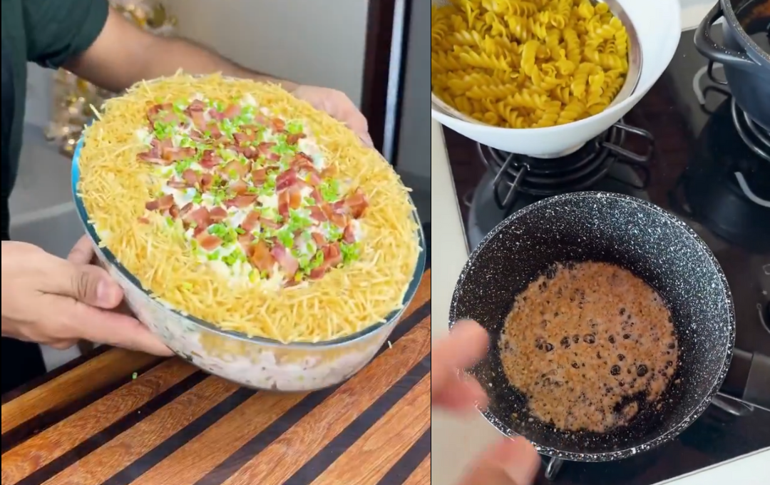 Juntei Macarrão, Creme de Leite e Calabresa e Descobri a Macarronese Mais Cremosa Que Já Fiz na Vida 1 untei Macarrão, Creme de Leite e Calabresa e Descobri a Macarronese Mais Cremosa Que Já Fiz na Vida
