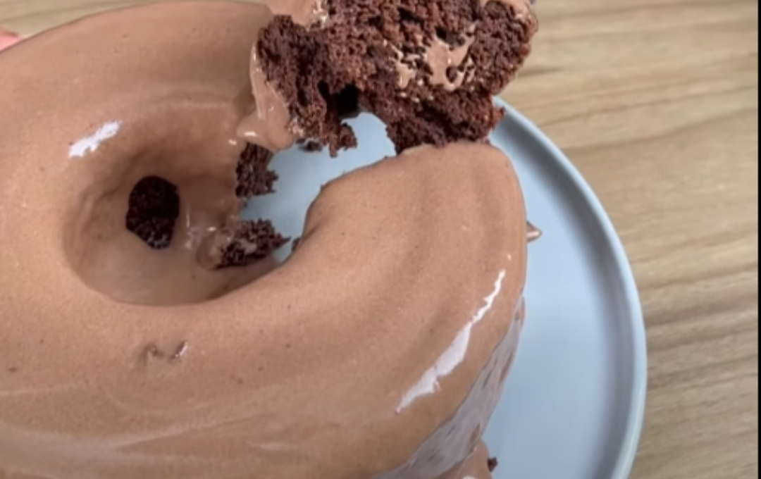 Bolo De Banana Com Chocolate Super Fofinho Feito No Liquidificador