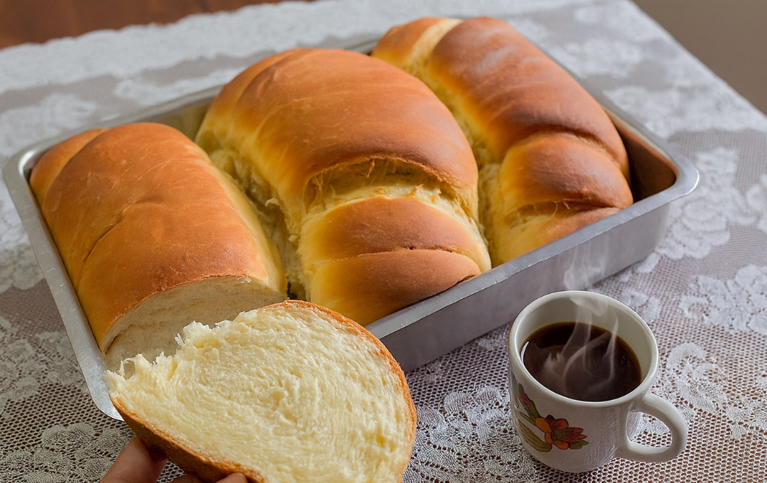 Pão Delícia Da Vovó Extremamente Macio, Fofinho E Perfeito Para Qualquer Hora