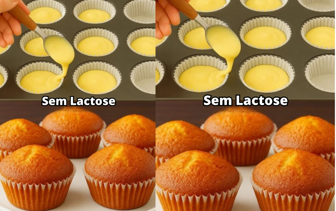 Muffins De Limão Sem Lactose Super Fofinhos Que Derretem Na Boca