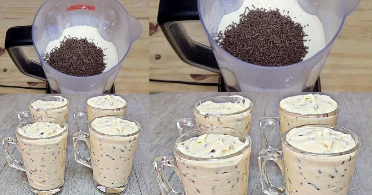 Sorvete Caseiro Com Pedaços Super Cremoso Que Derrete Na Boca